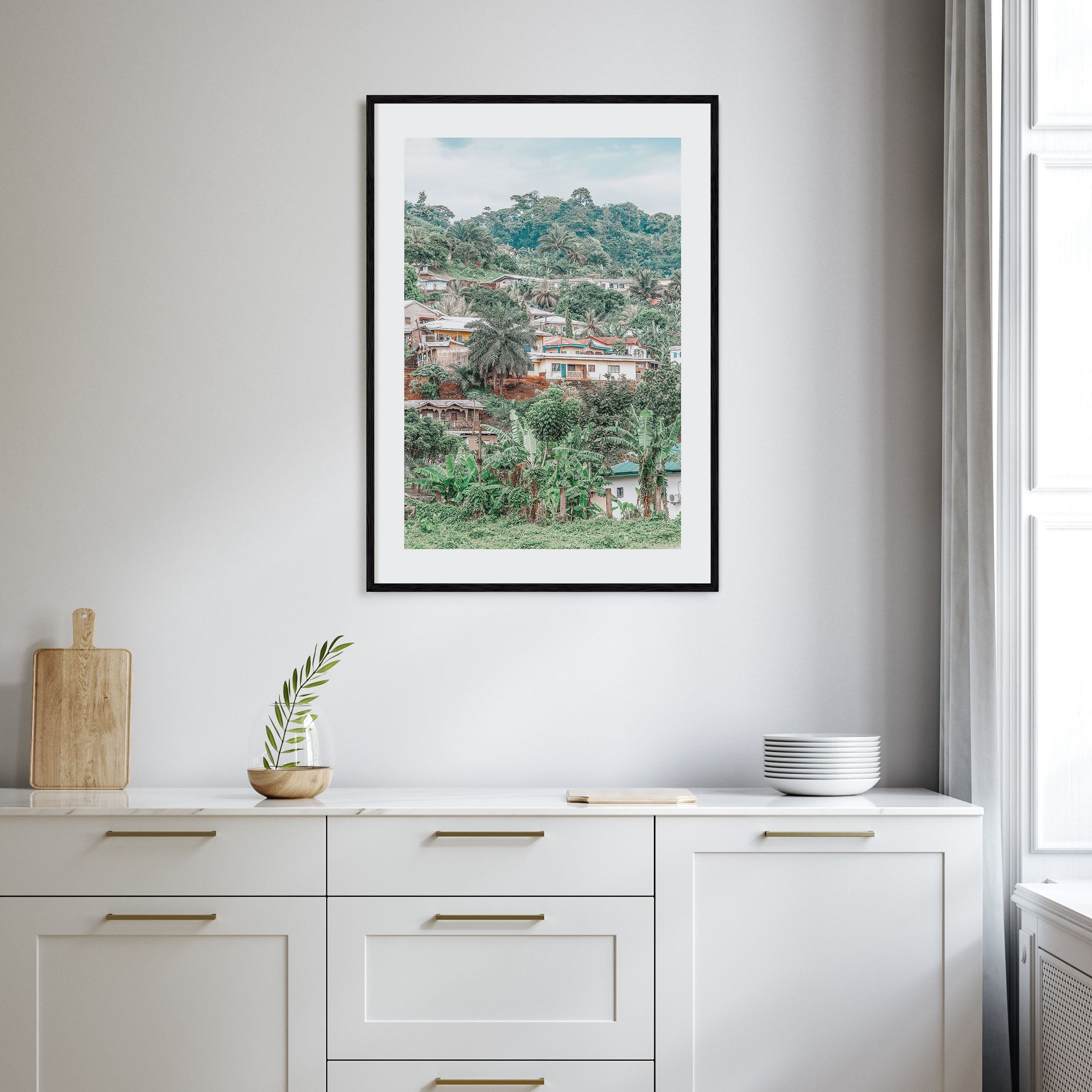 Cameroon Photo Color Poster