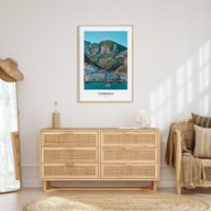 Campania Portrait Color Poster