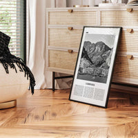 Campania Print Black and White, Campania Wall Art, Campania Poster, Campania Photo, Campania Wall Décor, Campania Map, Italy