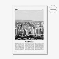 Campinas Print Black and White, Campinas Wall Art, Campinas Poster, Campinas Photo, Campinas Wall Decor, Brazil, Brasil, South America