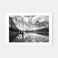 Canada Landscape B&W Poster