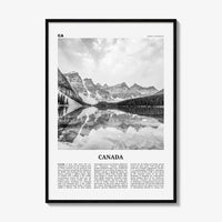 Canada Print Black and White No 1, Canada Wall Art, Canada Poster, Canada Photo, Toronto, Vancouver, Ottawa, Montreal, North America