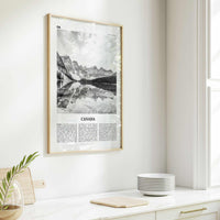 Canada Print Black and White No 1, Canada Wall Art, Canada Poster, Canada Photo, Toronto, Vancouver, Ottawa, Montreal, North America