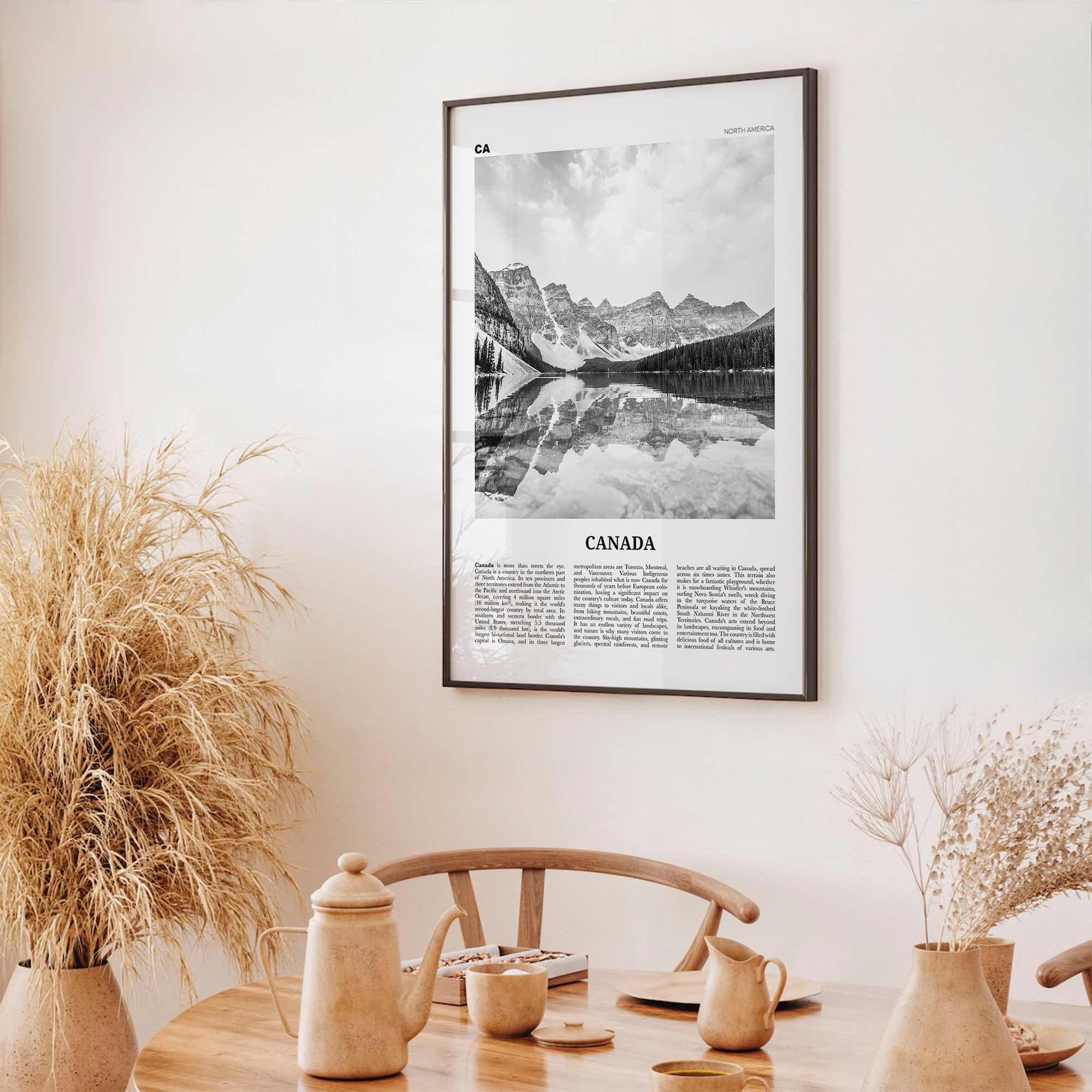 Canada Print Black and White No 1, Canada Wall Art, Canada Poster, Canada Photo, Toronto, Vancouver, Ottawa, Montreal, North America