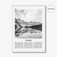 Canada Print Black and White No 1, Canada Wall Art, Canada Poster, Canada Photo, Toronto, Vancouver, Ottawa, Montreal, North America