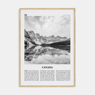 Canada Travel B&W No 1 Poster