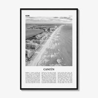 Cancun Print Black and White, Cancún Wall Art, Cancún Poster, Cancún Photo, Cancún Wall Decor, Cancun Print, Cancun, Mexico