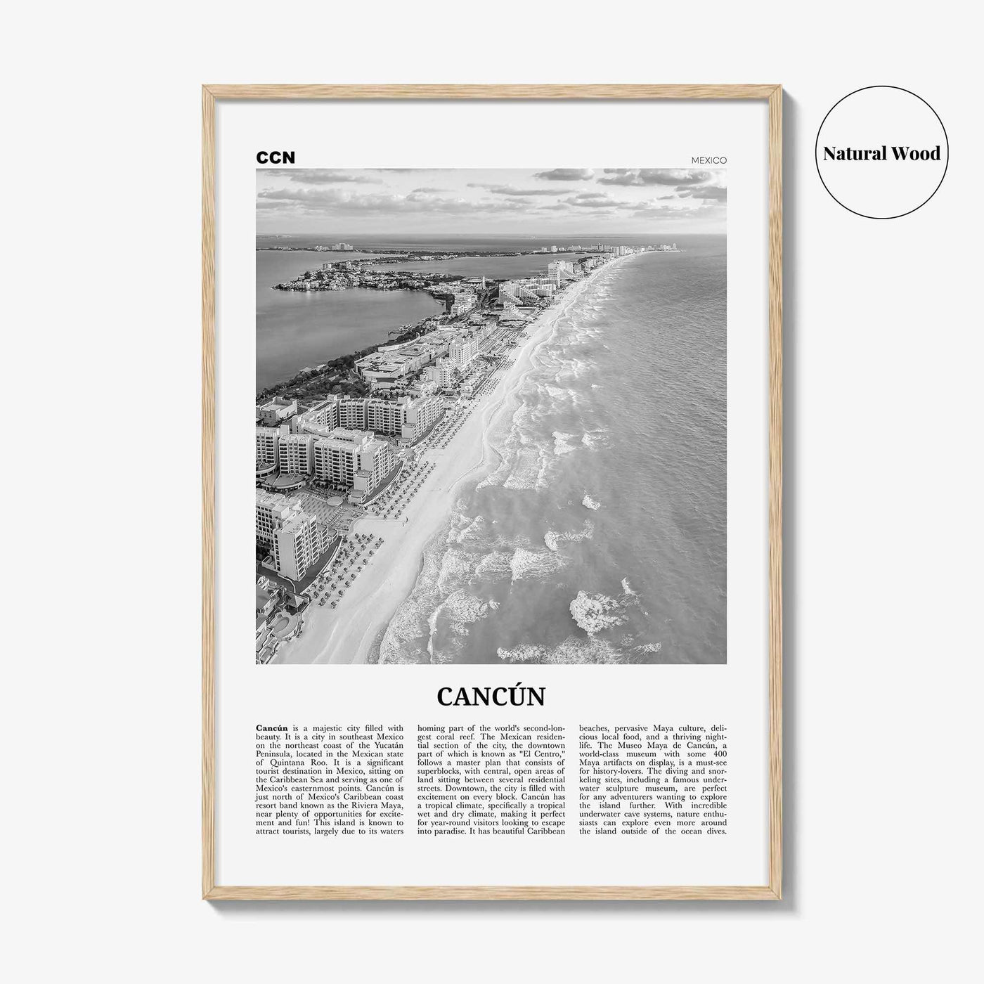 Cancun Print Black and White, Cancún Wall Art, Cancún Poster, Cancún Photo, Cancún Wall Decor, Cancun Print, Cancun, Mexico