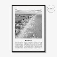 Cancun Print Black and White, Cancún Wall Art, Cancún Poster, Cancún Photo, Cancún Wall Decor, Cancun Print, Cancun, Mexico