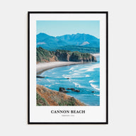 Cannon Beach Portrait Color Poster