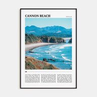 Cannon Beach Travel Color Poster