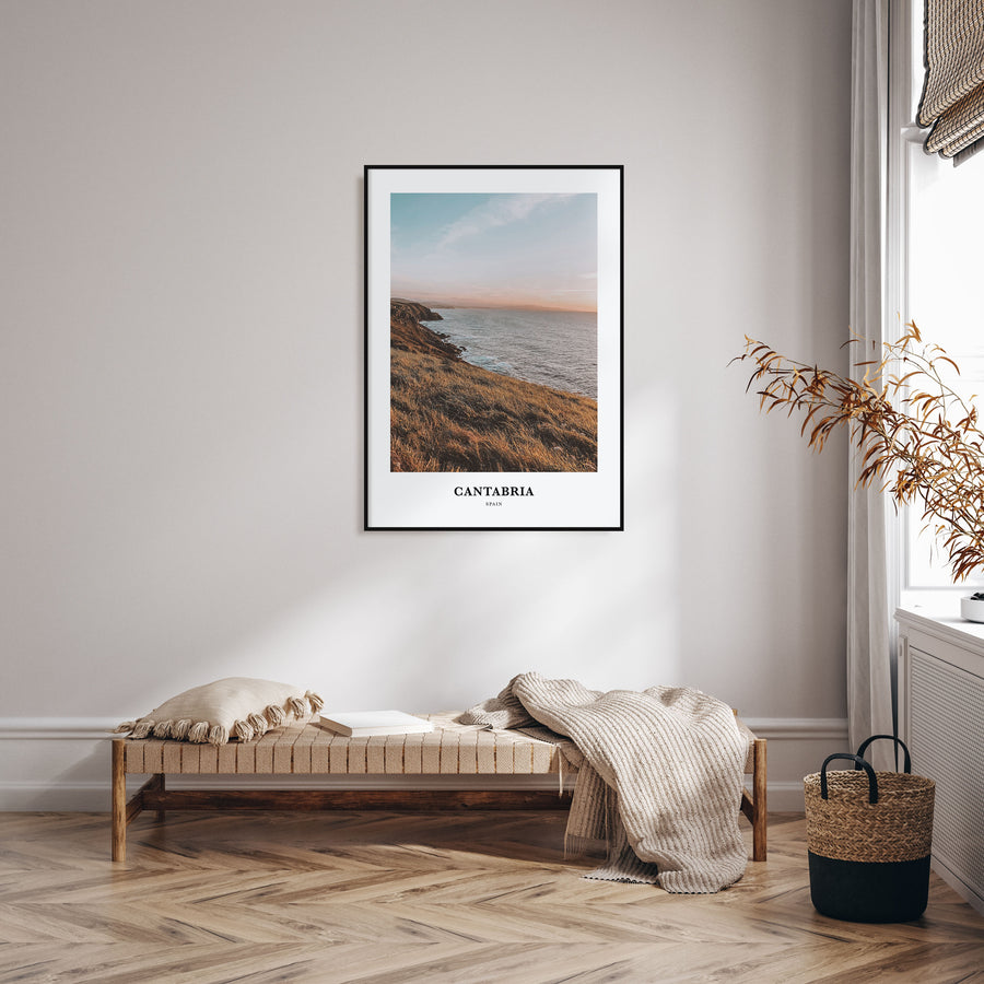 Cantabria Portrait Color Poster