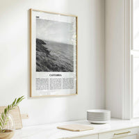 Cantabria Print Black and White, Cantabria Wall Art, Cantabria Poster, Cantabria Photo, Cantabria Wall Décor, Cantabria Map, Spain