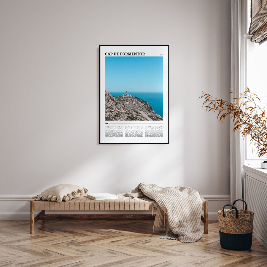 Cap de Formentor Travel Color Poster