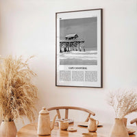 Cape Canaveral Print Black and White, Cape Canaveral Art, Cape Canaveral Poster, Cape Canaveral Photo, Cape Canaveral Décor, Cape Canaveral