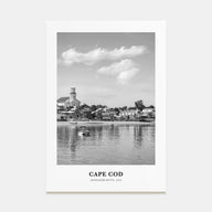 Cape Cod Portrait B&W No 2 Poster