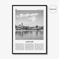 Cape Cod Print Black and White No 1, Cape Cod Wall Art, Cape Cod Poster, Cape Cod Photo, Massachusetts, USA, United States, North America