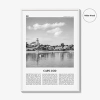 Cape Cod Print Black and White No 1, Cape Cod Wall Art, Cape Cod Poster, Cape Cod Photo, Massachusetts, USA, United States, North America