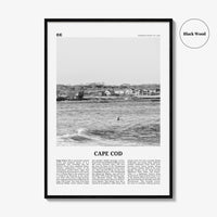 Cape Cod Print Black and White No 2, Cape Cod Wall Art, Cape Cod Poster, Cape Cod Photo, Massachusetts, USA, United States, North America