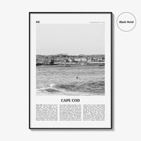 Cape Cod Print Black and White No 2, Cape Cod Wall Art, Cape Cod Poster, Cape Cod Photo, Massachusetts, USA, United States, North America