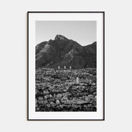 Cape Town Photo B&W No 2 Poster