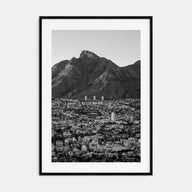 Cape Town Photo B&W No 2 Poster
