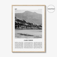 Cape Town Print Black and White No 2, Cape Town Wall Art, Cape Town Poster, Cape Town Photo, Cape Town Wall Decor, South Africa