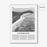 Cape Tribulation Print Black and White, Cape Tribulation Wall Art, Cape Tribulation Poster, Cape Tribulation Photo, Queensland, Australia