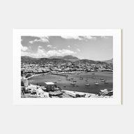 Cape Verde Landscape B&W Poster