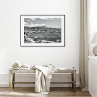 Cape Verde Landscape B&W Poster