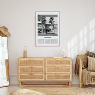 Cape Verde Travel B&W No 2 Poster