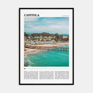 Capitola Travel Color Poster