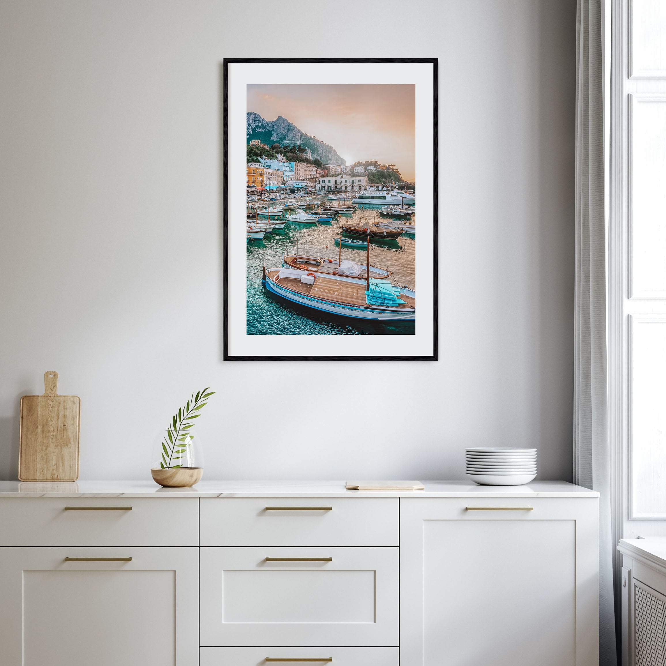 Capri Photo Color Poster