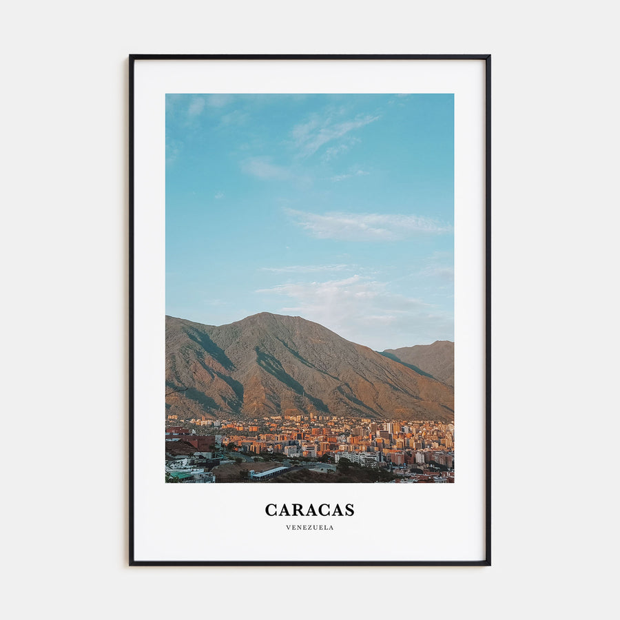 Caracas Portrait Color No 1 Poster