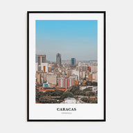Caracas Portrait Color No 3 Poster