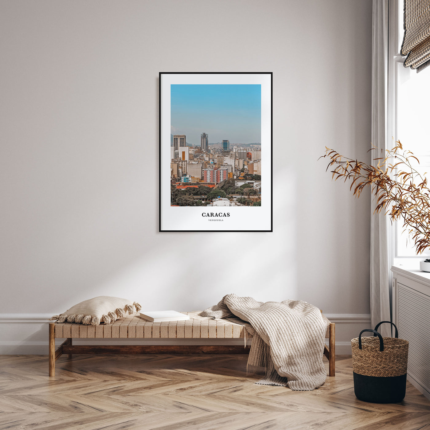 Caracas Portrait Color No 3 Poster
