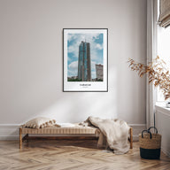 Caracas Portrait Color No 4 Poster