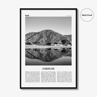 Caracas Print Black and White No 3, Caracas Wall Art, Caracas Poster, Caracas Photo, Caracas Wall Décor, Caracas Map, Venezuela
