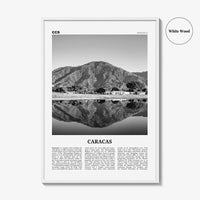 Caracas Print Black and White No 3, Caracas Wall Art, Caracas Poster, Caracas Photo, Caracas Wall Décor, Caracas Map, Venezuela