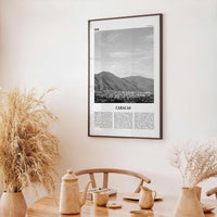 Caracas Print Black and White No 4, Caracas Wall Art, Caracas Poster, Caracas Photo, Caracas Wall Décor, Caracas Map, Venezuela
