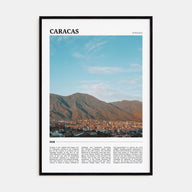 Caracas Travel Color No 1 Poster