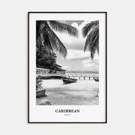 Caribbean Portrait B&W No 1 Poster