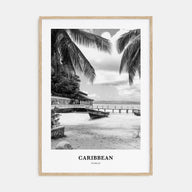 Caribbean Portrait B&W No 1 Poster