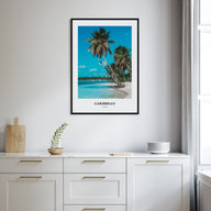 Caribbean Portrait Color No 1 Poster