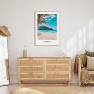 Caribbean Portrait Color No 2 Poster