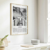 Caribbean Print Black and White No 2, Caribbean Wall Art, Caribbean Poster, Caribbean Photo, Caribbean Wall Decor, City Art Print