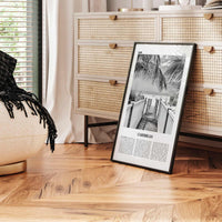 Caribbean Print Black and White No 2, Caribbean Wall Art, Caribbean Poster, Caribbean Photo, Caribbean Wall Decor, City Art Print