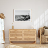Carlsbad Landscape B&W Poster