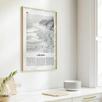 Carlsbad Print Black and White No 1, Carlsbad Wall Art, Carlsbad Poster, Carlsbad Photo, Carlsbad, California, USA, United States