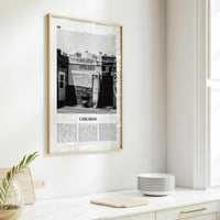 Carlsbad Print Black and White No 2, Carlsbad Wall Art, Carlsbad Poster, Carlsbad Photo, Carlsbad, California, USA, United States